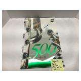 Signed 2013 Indy 500 Poster Featuring Tony Kanaan