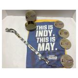 Indy 500 and Pacers Memorabilia Lot Including Coas