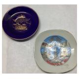 Decorative Plates: Indianapolis, IN and Blue-Gold