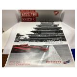 Indianapolis 500 'Kiss the Bricks' Poster, 24 x 36