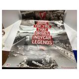 Firestone IndyCar Legends Promotional Poster, 24 x