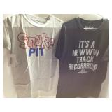 Two Snake Pit and Motorsport T-Shirts - Size Large