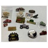 Pins Featuring Various Themes