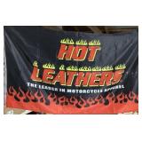 Hot Leathers Motorcycle Apparel Banner, Approximat