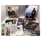 Racing Driver Picture Lot With Autographed Pieces