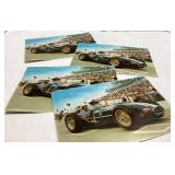 Pat O'Connor Indy 500 Driver Four Vintage Giant Po
