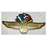 Indianapolis Motor Speedway Plaque Autographed by
