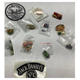 Various Breweriana Patches and Pins