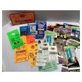 Huge Lot of Racing Tickets and Media Passes