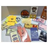 Parking Passes from Various Events