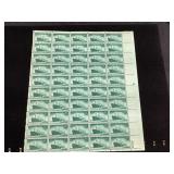 U.S. WWII 3ï¿½ Merchant Marine Stamp Sheet