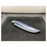 Fixed Blade Knife with Sheath, 8 Inch Length