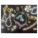 Vintage Signed Costume Jewelry Lot