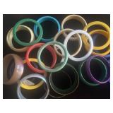 Colorful Plastic Bangles