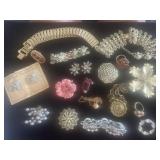 Vintage Costume Jewelry Lot, Artist Signed