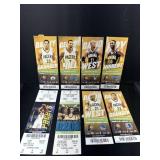 Indiana Pacers Game Ticket Collection