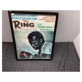 Framed June 1971 The Ring Magazine Cover