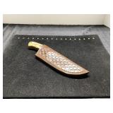 Fixed Blade Knife with Sheath, 8 Inches