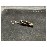 Folding Pocket Knife Keychain, 5 Inches