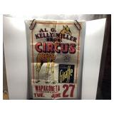 Kelly & Miller Bros. Circus Poster, 21x34