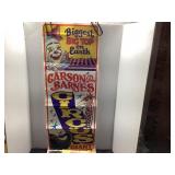 Carson & Barnes 14x38 Vintage Circus Poster