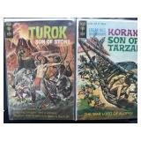 Gold Key Comics Lot: Turok & Korak Issues