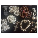 Vintage Artist Signed Costume Jewelry Lot