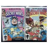 Marvel Secret Wars #7 and #9 Comics (1984)