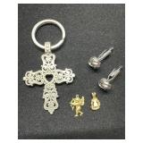 Cuff Links, Key Chain, and Pendants