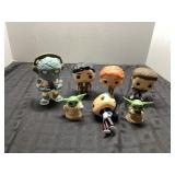 Funko Pop! and Grogu Vinyl Figure Lot