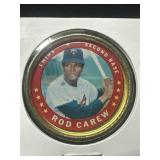 1969-70 Topps Rod Carew Baseball Coin Insert