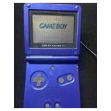 Nintendo Game Boy Advance SP Blue with Case