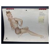 1943 Esquire Varga Pin-Up Calendar