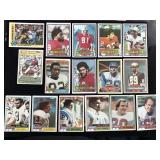 1970s-80s NFL Football Card Collection Lot
