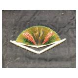 Decorative Folding Hand Fan, 9 Inches Wide