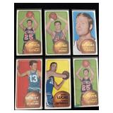 1970 NBA ABA Basketball Card Lot (6)