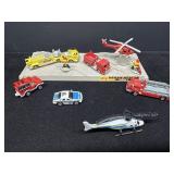 Hot Wheels Urban Rescue Micro Machines Set