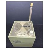 1969 Sony TFM-1837W Green FM Cube Radio