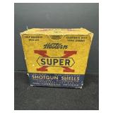 Western Super-X Empty Shotgun Shell Box