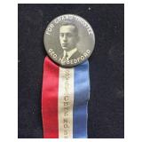 Early 1900s Geo. H. Bedford Pinback Ribbon