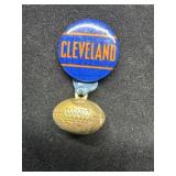 Vintage NFL Cleveland Browns Football Pinback