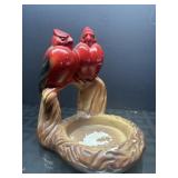 1960s Chalkware Cardinals Figurine