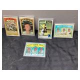 1970s Topps Baseball Card Lot (5 Cards)