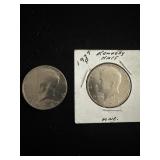 1977 and 1979 Kennedy Half Dollar Coins