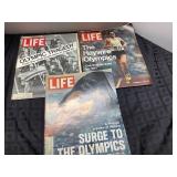 Life Magazine 1972 Munich Olympics Issues