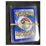 5 Pokï¿½mon Cards in Plastic Cases