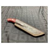 Tanto Blade Knife with Sheath, 8 Inches