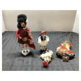 Small Doll Lot in Traditional Dress