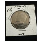 1977-D Kennedy Half Dollar Uncirculated