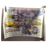Automotive Racing Art Print, 22 x 30 Inches